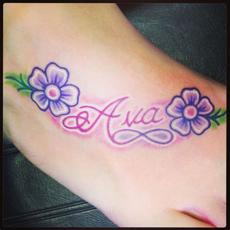 ava name tattoo